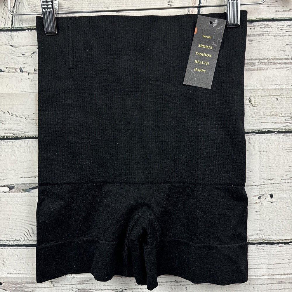 Hey Girl Bottom Sports Fashion‎ Thigh Power Control Two Shorts [Size Medium] New